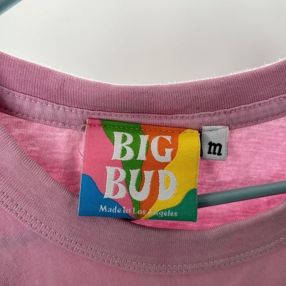 Big Bud Press tie dye lemon tee - Picture 3 of 3